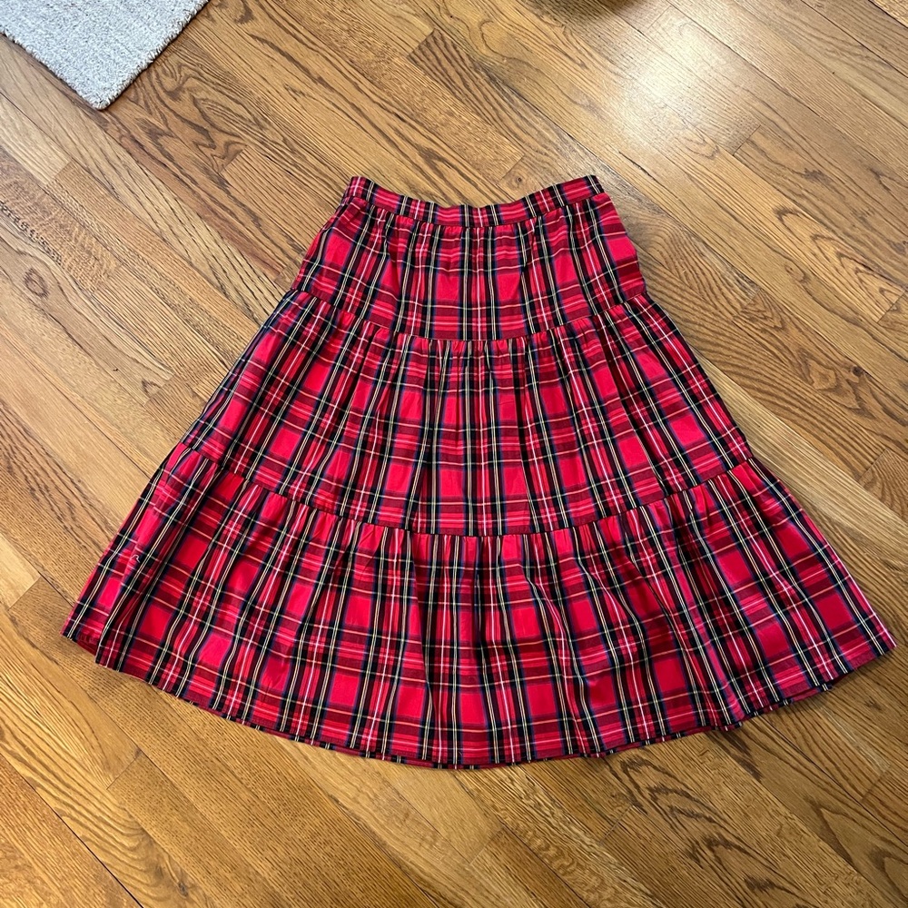 NWT J. Crew Tartan Skirt